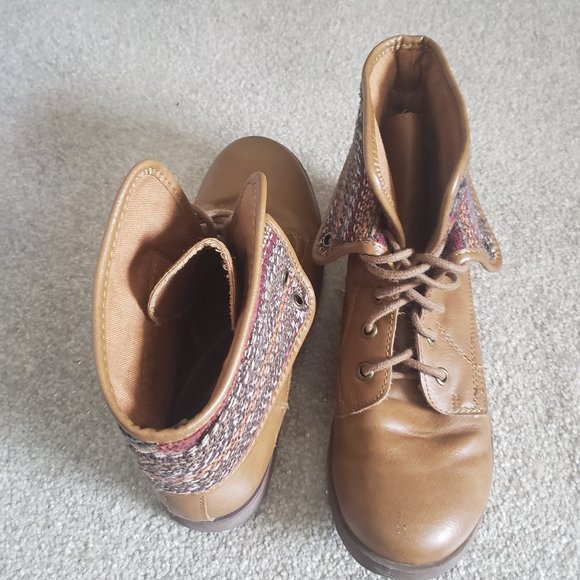 Rock Candy   Women's Spray paint Combat Boots - Picture 14 of 16